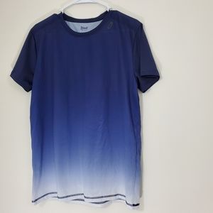 Crivit Blue Ombre Tee, Size Medium